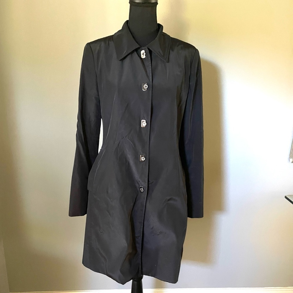 Anne Klein Trench Coat Size Small